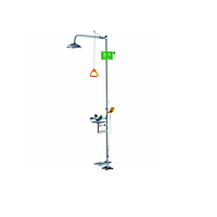 TECHSAFE UK304A Emergency Eyewash Shower