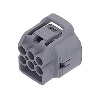 Yazaki 7283706440 Housings CONN 6P 090 II LT GRY