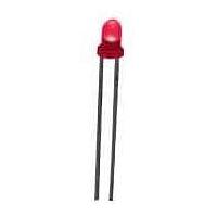 Lumex SSL-LX305D4IT Single Color LEDs Red 635nm 50mcd T-3mm Transparent