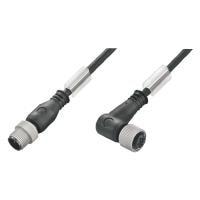Weidmuller 1108890150 Sensor Cables / Actuator Cables SAIP-M12GM12W-5-1.5U