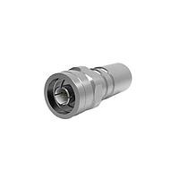 Amphenol Times Microwave Systems TC-600-NMH-PL-X RF Connectors / Coaxial Connectors N-Male (plug) crimp for LMR-600-LLPL/solder-on pin; hex/knurl, no braid trim