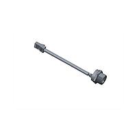 Amphenol LTW RCP-5SPFFB-SCU7B30 Cat 5e RJ, Middle Size, Plastic, 1.5A, Cat 5e, Circular, Screw Thread, Short Body, Receptacle With Cable/Wire, Length 300mm, IP67 Unmated