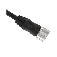 Banner Engineering BC-M23F12-22-1 Sensor Cables / Actuator Cables Cordset: Single End M23 Female 12-pin Straight Female 1m 12x22 PVC Black