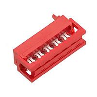 Wurth Elektronik 690157000672 WR-MM 2.54mm IDC 6Pins Male Red