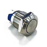 Bulgin MAV0120/3D2GN024 Anti-Vandal Switches 12mm MiniVandal Rest 24VGrnLED RING Illu