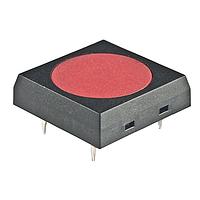 NKK Switches JF15SP2C Tactile Switches SPST OFF-(ON) RND/RED ACTUATOR