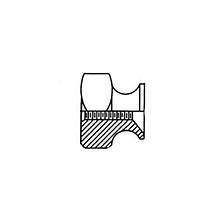 Fascomp FC7220-A Hex Thumb Nut Thumb nut, 5/16 Hex, 4-40 Thread X 1/4", Aluminum