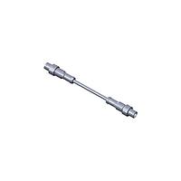 Amphenol LTW M12A05ML-12AML-PB002 Sensor Cables / Actuator Cables Circular Metric Connector MPronto-12 (M12 Push Pull), A Code, Metal, 4A, 05 pins, Male Connector, Male Contact, Straight-to-Straight, Overmolded Double Ended, Length 2000mm, IP68 Mated