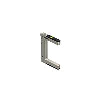 Banner Engineering SLM80P6Q Distance Sensor Modules - Finished Units SLM Series: Rugged Nickel-Plated Metal Fixed-Distance Slot Sensor; Slot Width: 80 mm; Input 10-30 V dc; Output: PNP; 3-pin M8 Integral QD