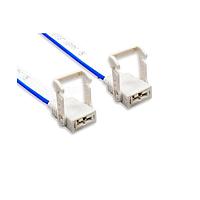 Amphenol LTW SSL11-J6L2J-T22D06 Lighting Cables SSL 1.1, Plastic, 3A, 06 pins, Jack Connector, Straight, Solder, Field Installable