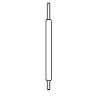 Yamaichi Electronics CONTACT 3164 PCB Pins .5MM P CROWN 5.7MM L .65MM TRVL 25G FORCE