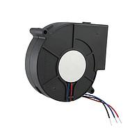Delta Electronics, Inc. BFB1024HH-F00 Blowers Blower, 97x94x33mm, 24VDC, Ball, 3-Lead Wires, Lock Rotor Sensor, Tachometer