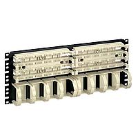 Panduit P110B100R4WJY Racks & Rack Cabinets Two 100 Pair 110 Bases Pre-Mounted to 19