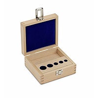 KERN 313-030-100 Wooden box for weight sets (Cylindrical/compact, 1 mg - 100 g)