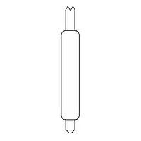 Yamaichi Electronics CONTACT 3160 Contact Probes 1MM P CROWN 5.70MM L .65MM TRVL 30G FORCE