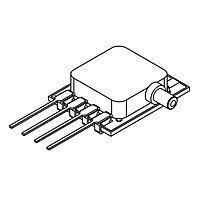 Amphenol All Sensors ELVR-L01D-FNRT-I-NA5F Board Mount Pressure Sensors Analog Low Pressure Sensor, 1 inH2O, Single Port, Long Non-Barbed, SIL, Industrial, No Coating, Analog Only, 5.0 V, Fast Mode