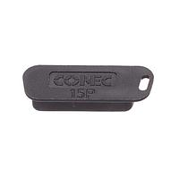 Amphenol CONEC 160X10419X Protection Cap 15P PLASTIC DUST CAP DSUB PLUG CONN