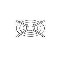 Keystone Electronics 8448 Guard Fan/Finger Guard 120mm Steel