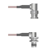 Amphenol Custom Cable Q-0D0480005108i RF Cable Assemblies BNC-RP/TNC-RJB G316 108I