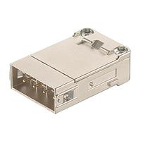 HARTING 09142083031 Heavy Duty Power Connectors Han Gigabit module Male Contact Insert, Cat7a, High Mating Cycle Version