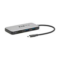 Eaton U444-06N-H4MUC3 USB-C Adapter Eaton Tripp Lite Series USB-C Multiport Adapter - 4K 60 Hz HDMI, USB 3.2 Gen 2 Hub Ports, Memory Card Slots, 100W PD Charging, HDR, HDCP 2.2