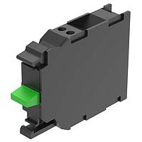 EAO 45-313.1Z40 Switching Element Switching element front mounting spring-type terminal 2NO silver