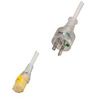 Schurter 6051.2121 AC Power Cord IEC C13, V-Lock SJT 3x16 AWG, UL817