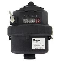 Dwyer WVT-A-01 Vertical Rotary Piston Water Meter, Durable Polymer & Steel, Irrigation Use (NPT Male, 1/2 in, 0.05 gal/pulse)