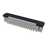 Amphenol Aorora F336-1A7A1-11034 FFC & FPC Connectors Flex Connector, P=0.50mm, H=4.25mm, Vertical orientation, Slider type, ZIF, 34P, Without MYLAR