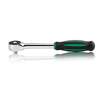 TOPTUL CJTV1224 Ratchet Handle with Push - Through mechanism (3/8" Dr. L=240mm, 60T)