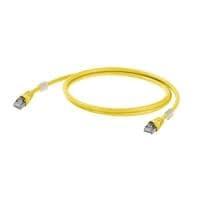 Weidmuller 1251580010 Ethernet Cables / Networking Cables IE-C6FP8LY0010M40M40-Y