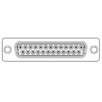 JAE Electronics DDM-36W4PR D-Sub Connectors - Standard Density