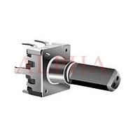 Alpha (Taiwan) RE12CF-41-20F-24P Incremental 12mm Insulated Shaft Flat Shaft