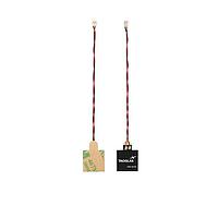 Taoglas FXR.1515.52.0075X.B.dg NFC Antenna NFC Flex Antenna (15*15*0.355 mm) with Reverse Ferrite Layer 75mm Twisted Pair 28AWG Cable and ACH(F) Connector