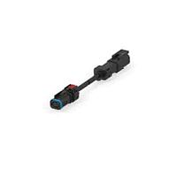 DEUTSCH - TE Connectivity 2382949-4 Ethernet Cables / Networking Cables DTHS, CABLE ASSY, FEMALE TO MALE, 3M