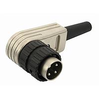 Amphenol Tuchel T 3524 058 Connectors MALE R ANG CONN 8C GOLD 4-6MM