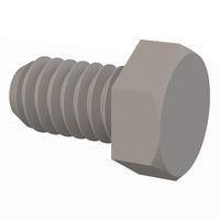 Essentra Components 010832H028 Cap Screw Hex Unslotted Bolt, #8-32 Thread, 9/32 Lg
