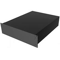 Hammond Manufacturing RM3U1922VBK Rack Mount Chassis - Vented 5.25 (3U) 16.6x22