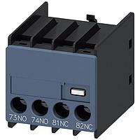 SIEMENS 3RH29111MA11 Electromechanical Contactors AUX. SWITCH 1NO+1NC WIRE BELOW SCREW