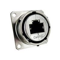 Amphenol Socapex RJF6A2A1RAG Field RJ Field CAT6a SQ FLG Recept. Code A Fem RJ45 Right Ang OD