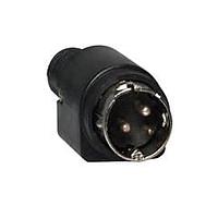 Kycon KPPX-3P-SR7DI Plugs PWR-PLUG 3P SnapnLck 7mmID Strain Rlf BL