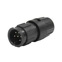 CONXALL W8282-6PG-P-321 Connectors 6#20 M Short Backshell .21 Grommet Size