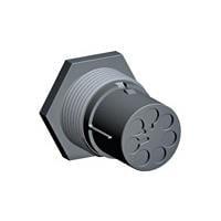 AMP Connectors - TE Connectivity 1-293688-1 Lighting Connectors NECTOR M PIN HSG PANEL MOUNT 5P CODE A