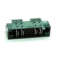 Amphenol Commercial Products G20M207000HR Power to the Board Energy Razor, Male R/A Solder Tail
