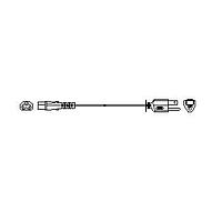Volex 17035 AC Power Cord 2.5A/125V N. AMERICA 3FT (0.9m) BLACK