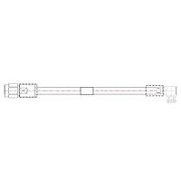 Amphenol Times Microwave Systems PT047-SMMSMPFR-12.0IN RF Cable Assemblies SMA to SMPM RA 12" Assembly