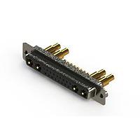 EDAC 628-21W4222-7NA Mixed Contact D-Sub Connectors Vertical Combo Dsub