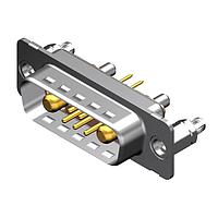Molex / FCT 173107-0819 Mixed Contact D-Sub Connectors FCT ML DSUB STR PC PLG 7W2 W/SNAPIN