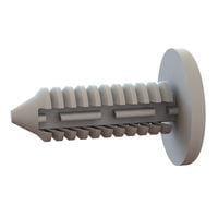 Essentra Components 27RT187680 Push-In Pawl Lock, .187 Hole, .030-.512 Panel Thk