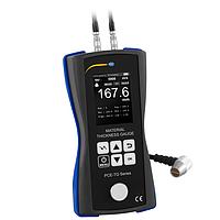 PCE TG 75-ICA Thickness Meter (1~225 mm; ISO Calibration Cert.)